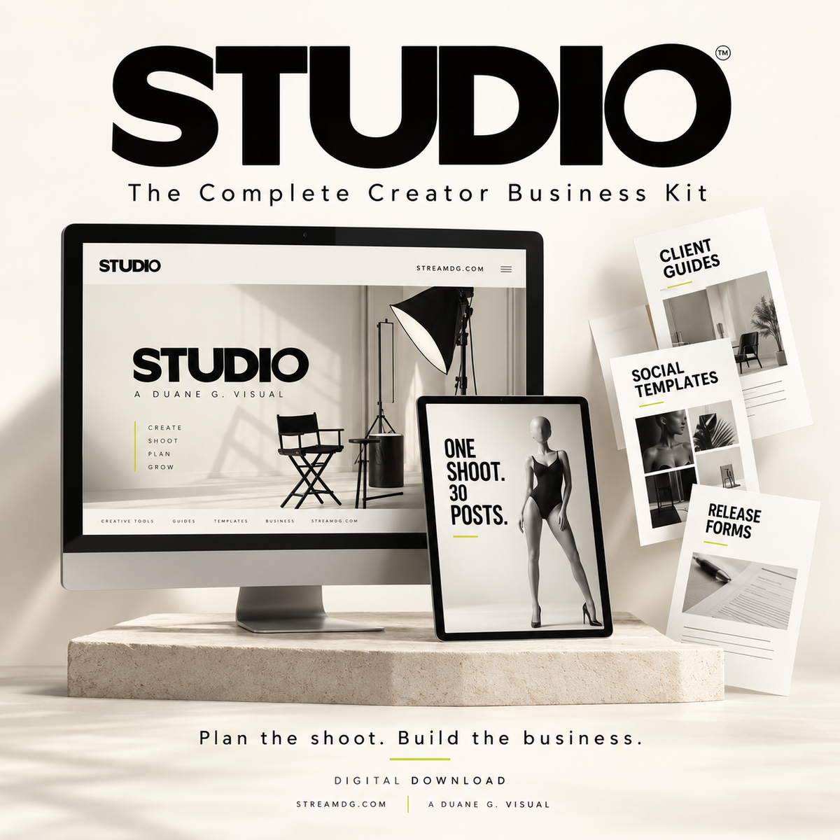 Plan the shoot. Build the business.