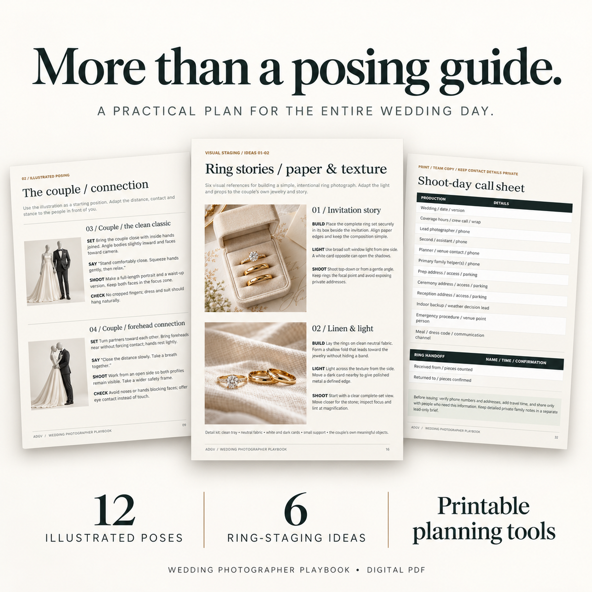 Wedding Photographer Playbook