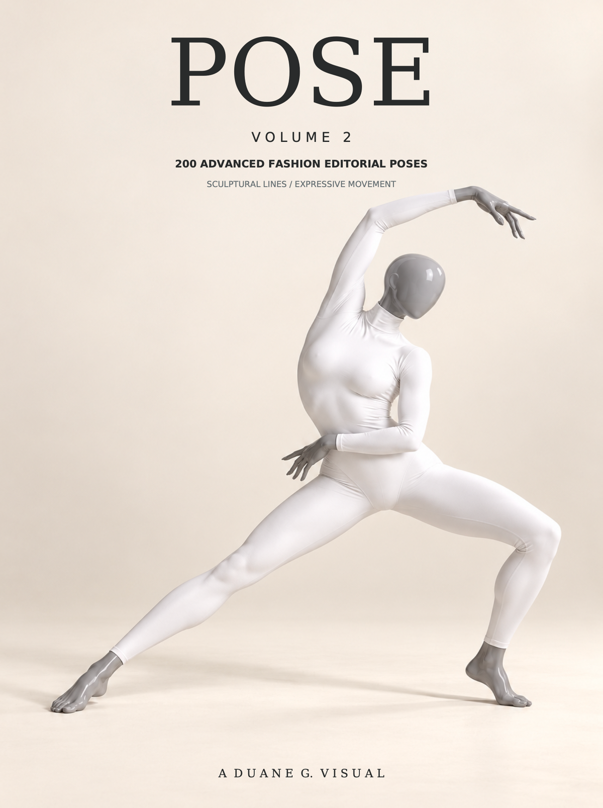 POSE Vol. 2 — 200 Advanced Fashion Editorial Poses | Digital PDF